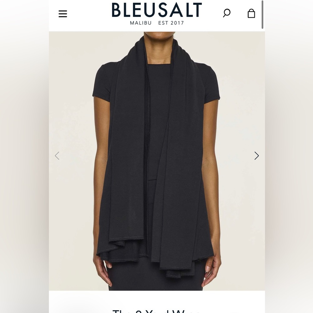 Bleusalt wrap scarf